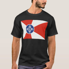 Camiseta Wichita Kansas ICT Flag