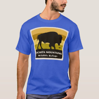 Camiseta Wichita Montanha Refúgio de Vida Selvagem Oklahoma