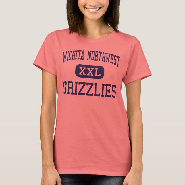 Camiseta Wichita Northwest - Grizzlies - High - Wichita (Frente)