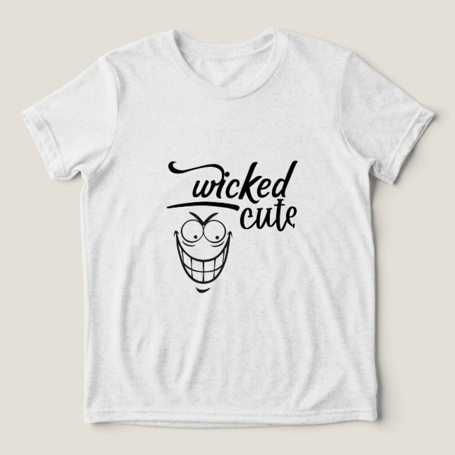 Camiseta wicked cute design  (Design frontal)