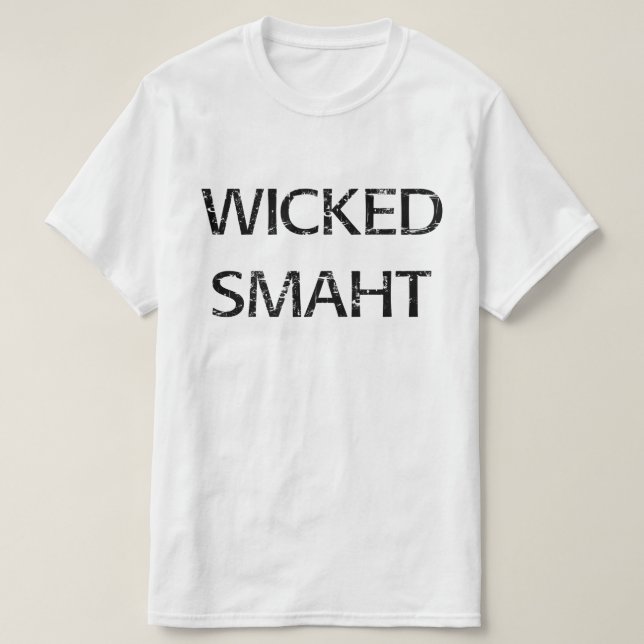 Camiseta Wicked Smaht (Frente do Design)