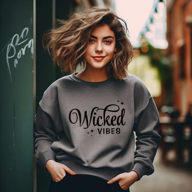 Camiseta Wicked Vibes Halloween (Criador carregado)