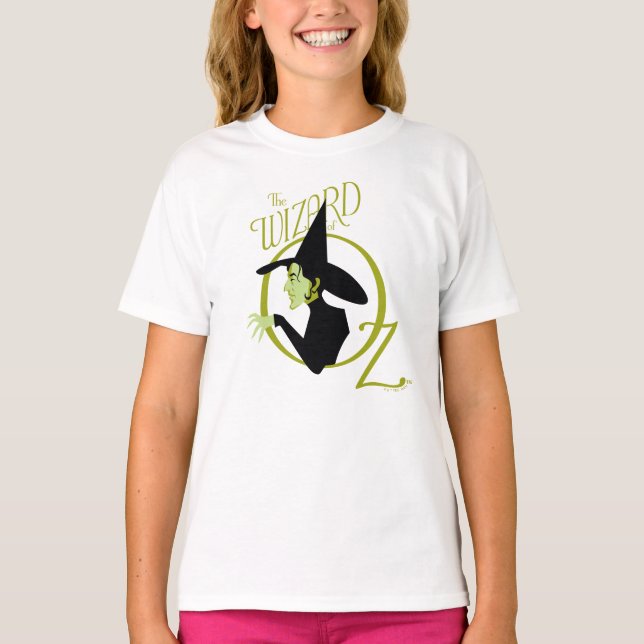 Camiseta Wicked Witch™ O Assistente Do Logotipo Oz™ (Frente)