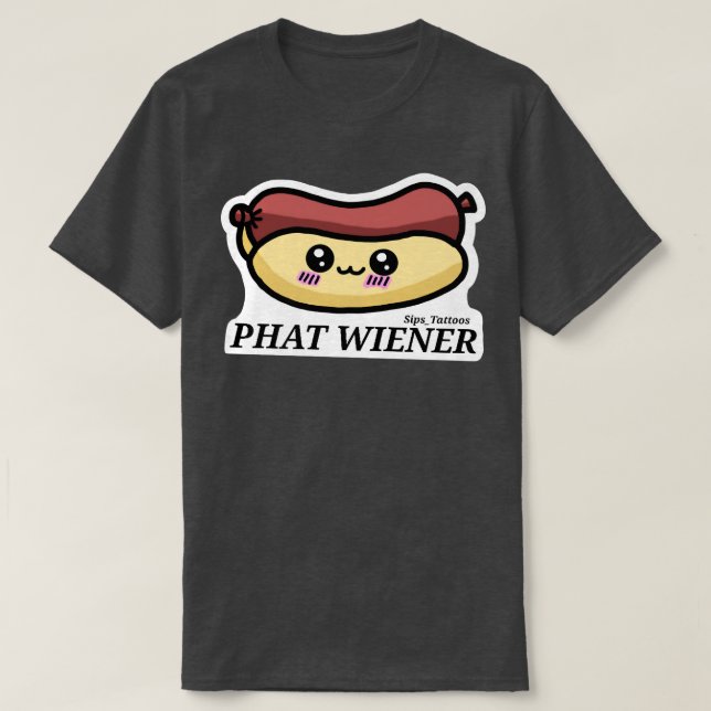 Camiseta Wiener de Telefone (Frente do Design)