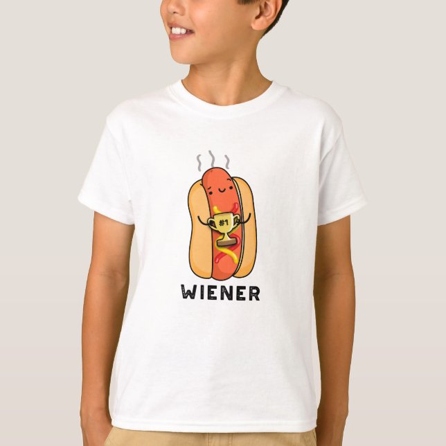 Camiseta Wiener Funny Sausy Pun (Frente)