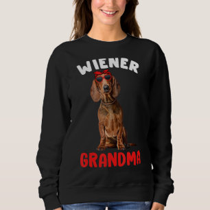 Camiseta Wiener Vovó Funny Dachshund Vovó Doxie Dog L