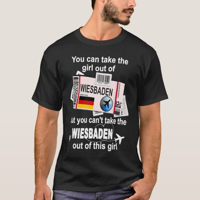Camiseta Wiesbaden Boembarque Pass Wiesbaden Girl Wiesbaden (Frente)