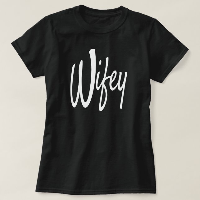 Camiseta Wifey (Frente do Design)