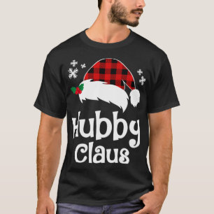 Camiseta Wifey Claus & Hubby Claus Casamento de Natal