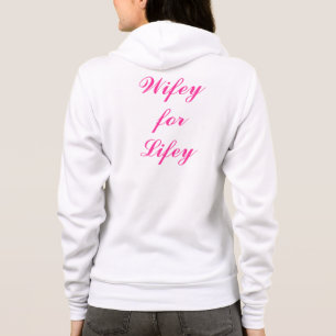Camiseta Wifey para Lifey Hoody
