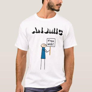 Camiseta WiFi livre