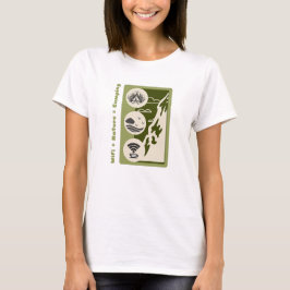 Camiseta WiFi + natureza = aventura de camping camping