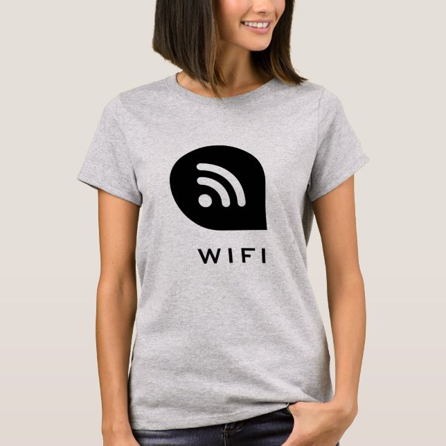 Camiseta Wifi T Shirt (Frente)