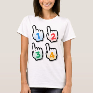 Camiseta Wii Manos