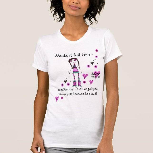 Camiseta WIKH Ser#23 que eu NÃO ESTOU MUDANDO! (Frente)
