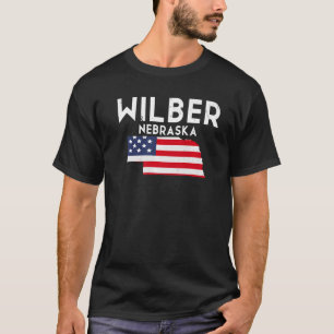 Camiseta Wilber Nebraska State America Viagem Nebraska