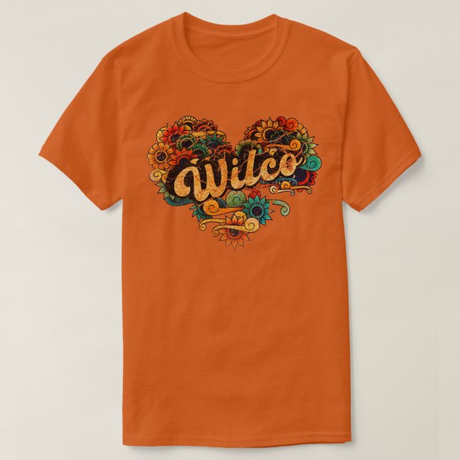 CAMISETA WILCO (Frente do Design)