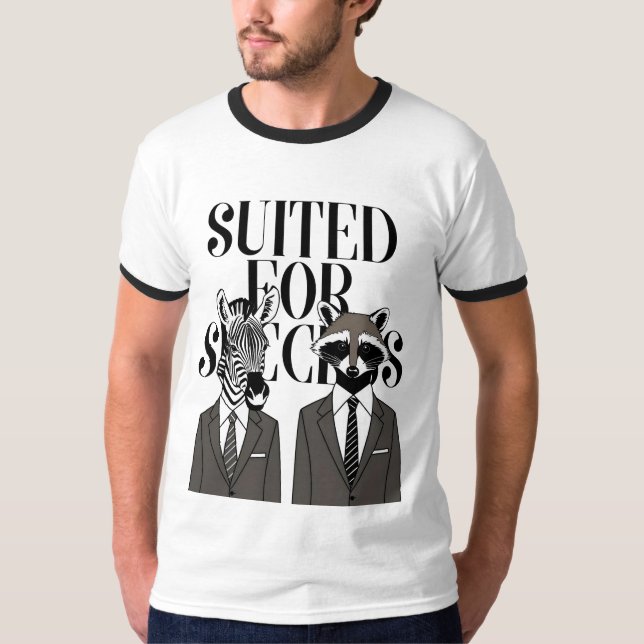 Camiseta Wild at Heart: The Suited Elite Tee (Frente)