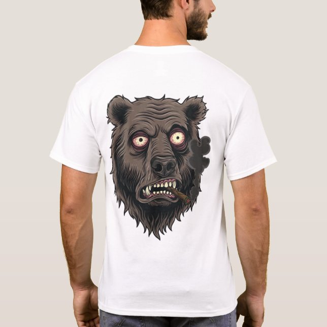 Camiseta Wild Bear Smoky Aura (Verso)