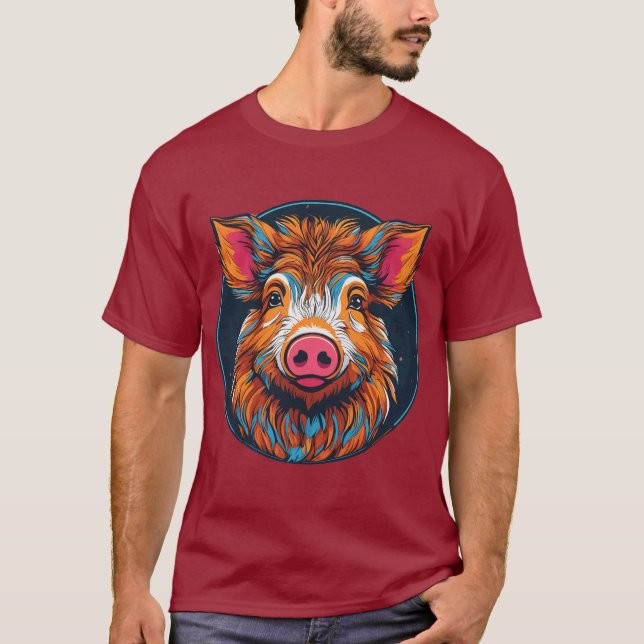 Camiseta Wild Boar (Frente)