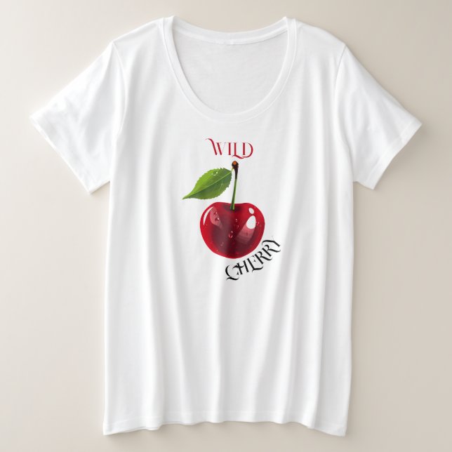 Camiseta Wild Cherry (Frente do Design)
