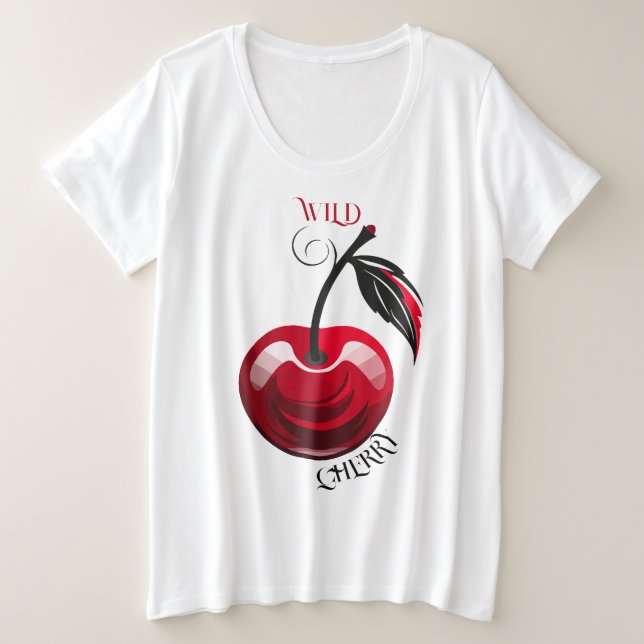 Camiseta Wild Cherry (Frente do Design)