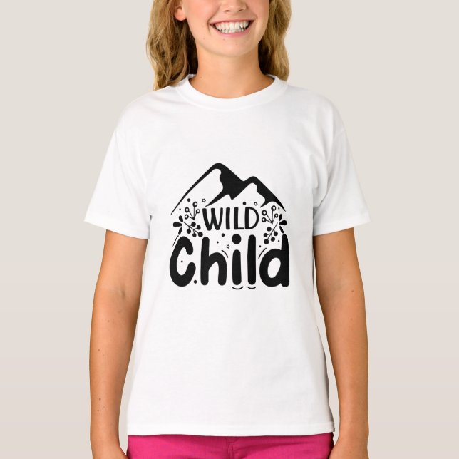 Camiseta Wild child (Frente)