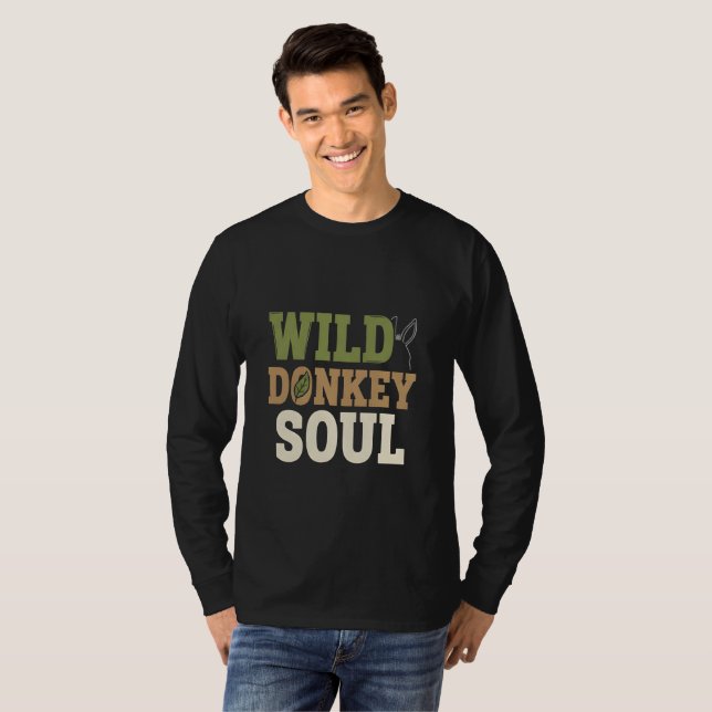 CAMISETA WILD DONKEY SOUL (Frente Completa)