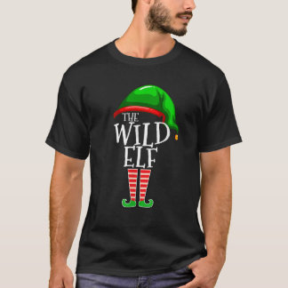 Camiseta Wild Elf Group Matching Family Natal Gift Holi