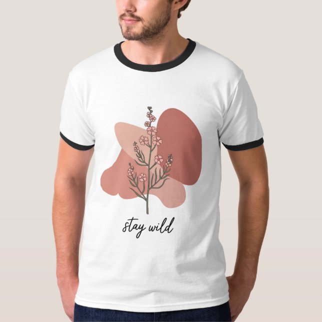 Camiseta Wild Floral Design (Frente)