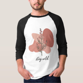 Camiseta Wild Floral Design