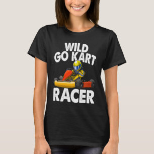 Camiseta Wild Go Kart Racer Men Racer Racer Racer Love