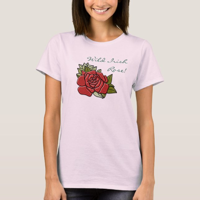 Camiseta Wild Irish Rosa (Frente)