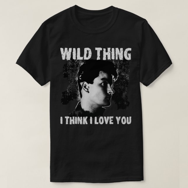 Camiseta Wild Major League Acho Que Te Amo (Frente do Design)