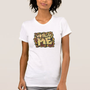 Camiseta Wild Me Cobra Brown e Dourado Impressão