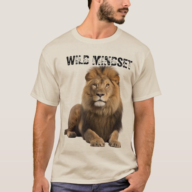 Camiseta Wild Mindset - Alfa Lion Tee (Frente)