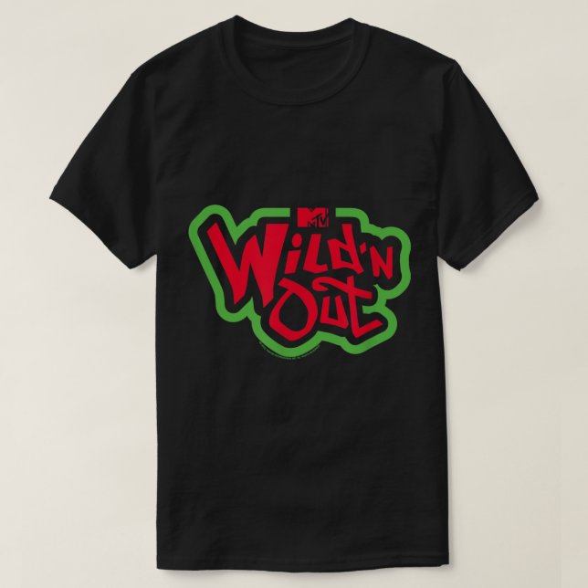 Camiseta Wild N Out Green And Red Logo  (Frente do Design)