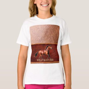 Camiseta WILD NATURE - coleção HORSE design
