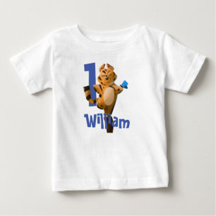 Camiseta Wild One Baby Tiger primeiro aniversario Buffalo X