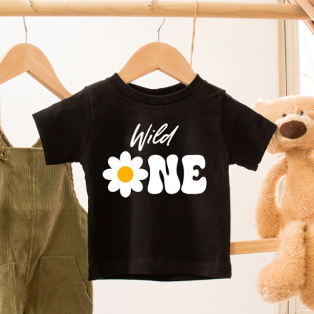 Camiseta Wild ONE Daisy 1rua Primeiro Aniversário (Criador carregado)
