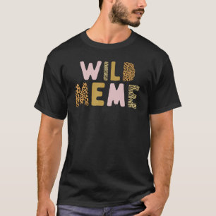 Camiseta Wild One Meme duas roupas de aniversário selvagem 