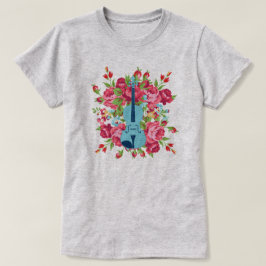 Camiseta Wild Rosa Violin