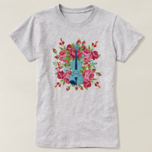Camiseta Wild Rosa Violin