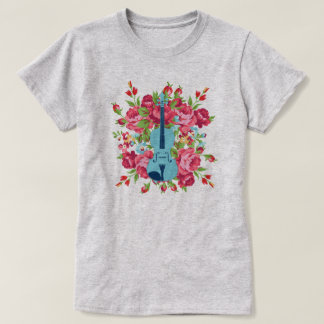 Camiseta Wild Rosa Violin