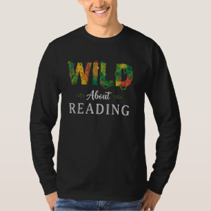 Camiseta Wild Sobre Leitura De Livro Para Professores Menin
