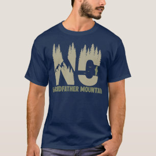 Camiseta Wild Sobre o Avô Mountain North Carolina NC