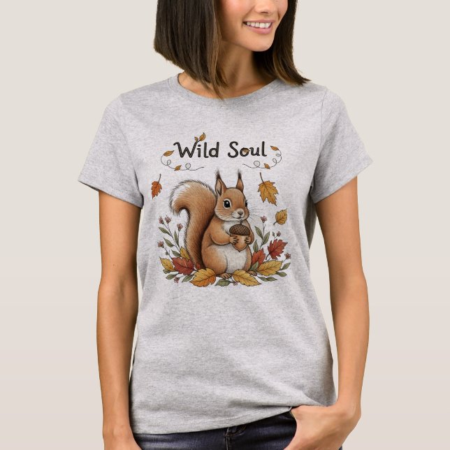 Camiseta Wild Soul Cottagecore (Frente)