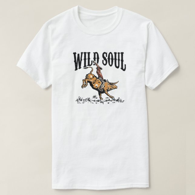 Camiseta Wild Soul Cowboy (Frente do Design)