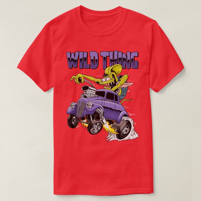 CAMISETA WILD THING (Frente do Design)