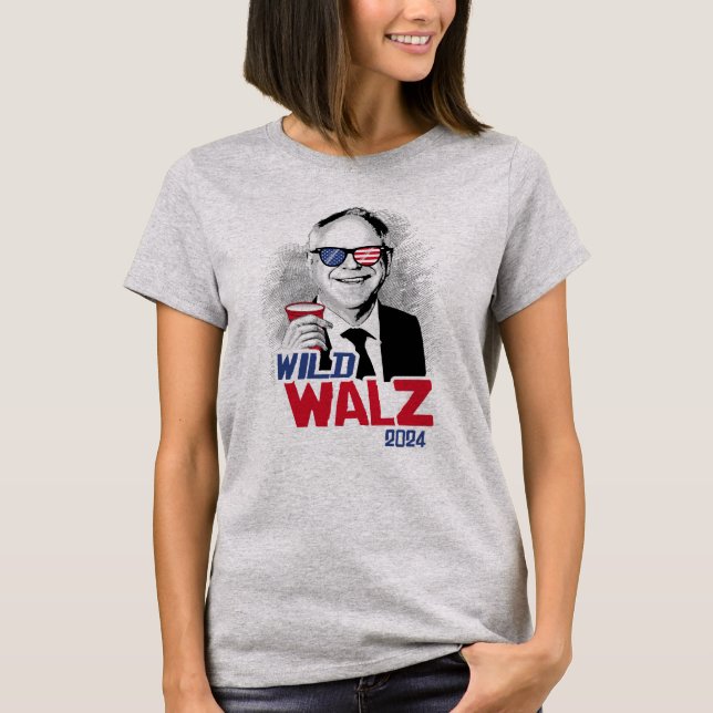 Camiseta Wild Tim Walz (Frente)